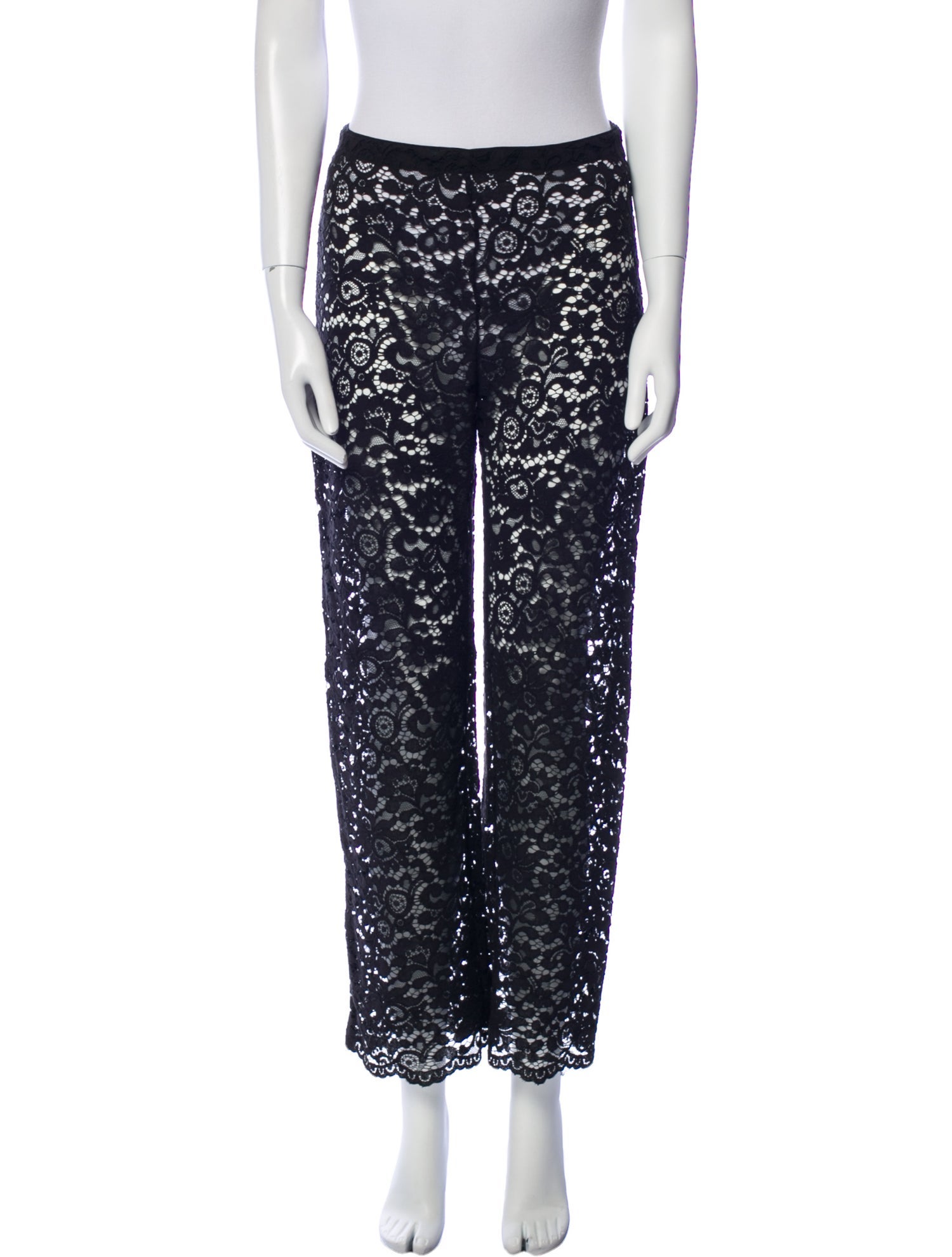 Baum und Pferdgarten Lace Pattern Wide Leg Pants