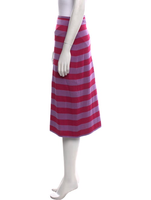 Baum und Pferdgarten Striped Knee-Length Skirt