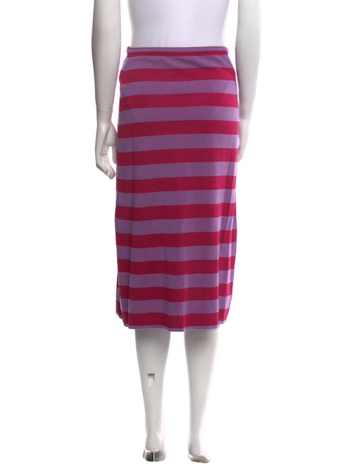 Baum und Pferdgarten Striped Knee-Length Skirt