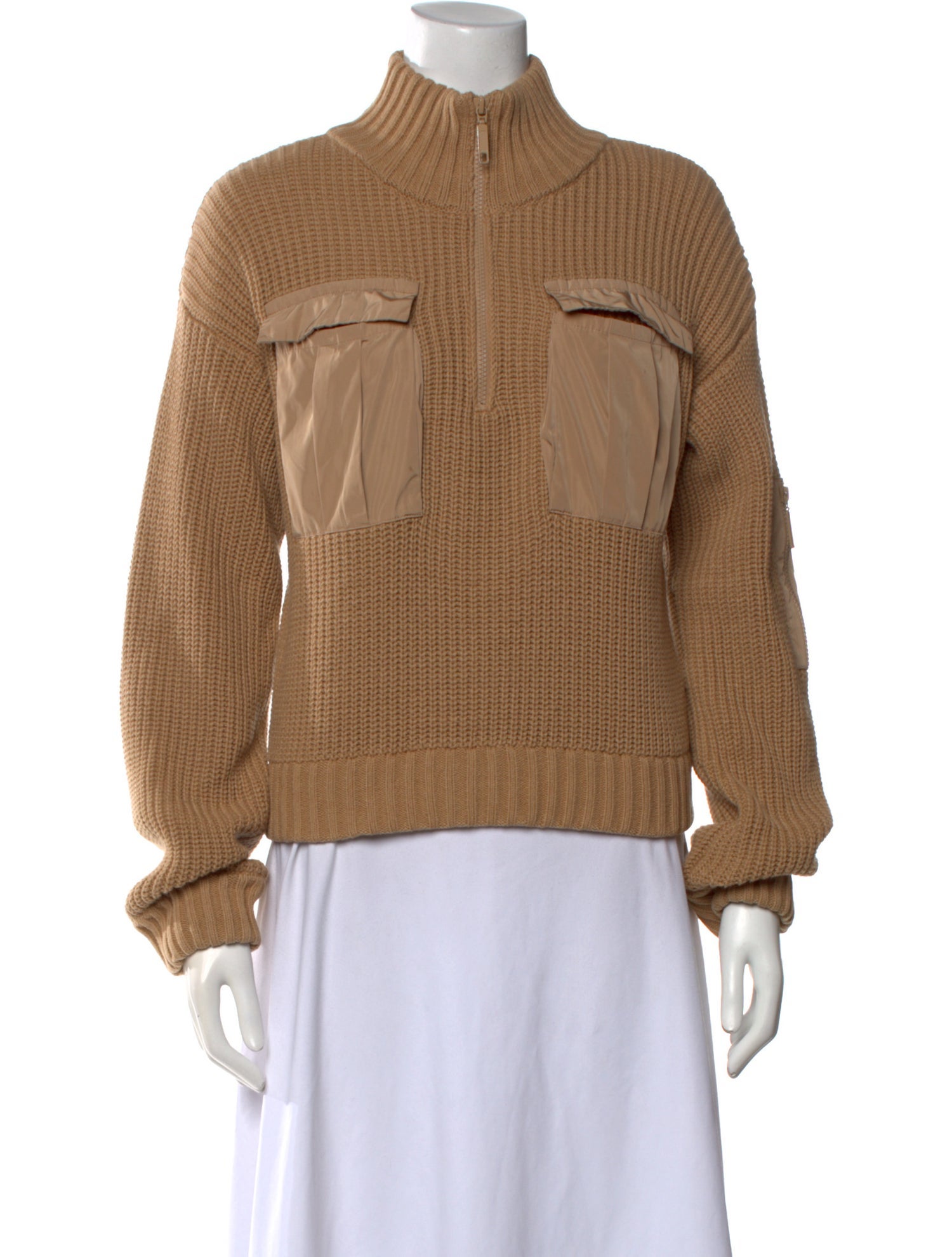 Baum und Pferdgarten Mock Neck Sweater