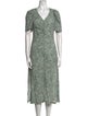 Baum und Pferdgarten Floral Print Midi Length Dress