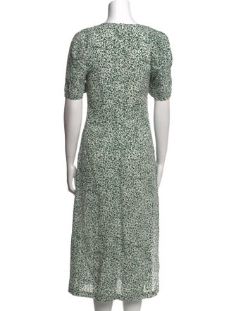 Baum und Pferdgarten Floral Print Midi Length Dress