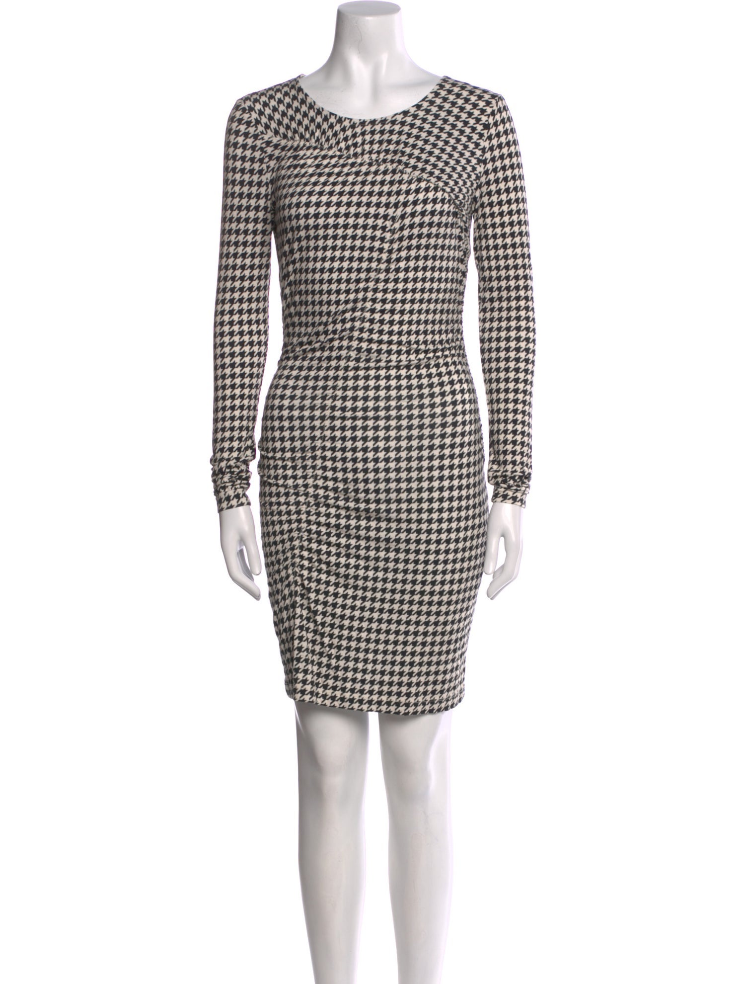 Baum und Pferdgarten Houndstooth Print Mini Dress