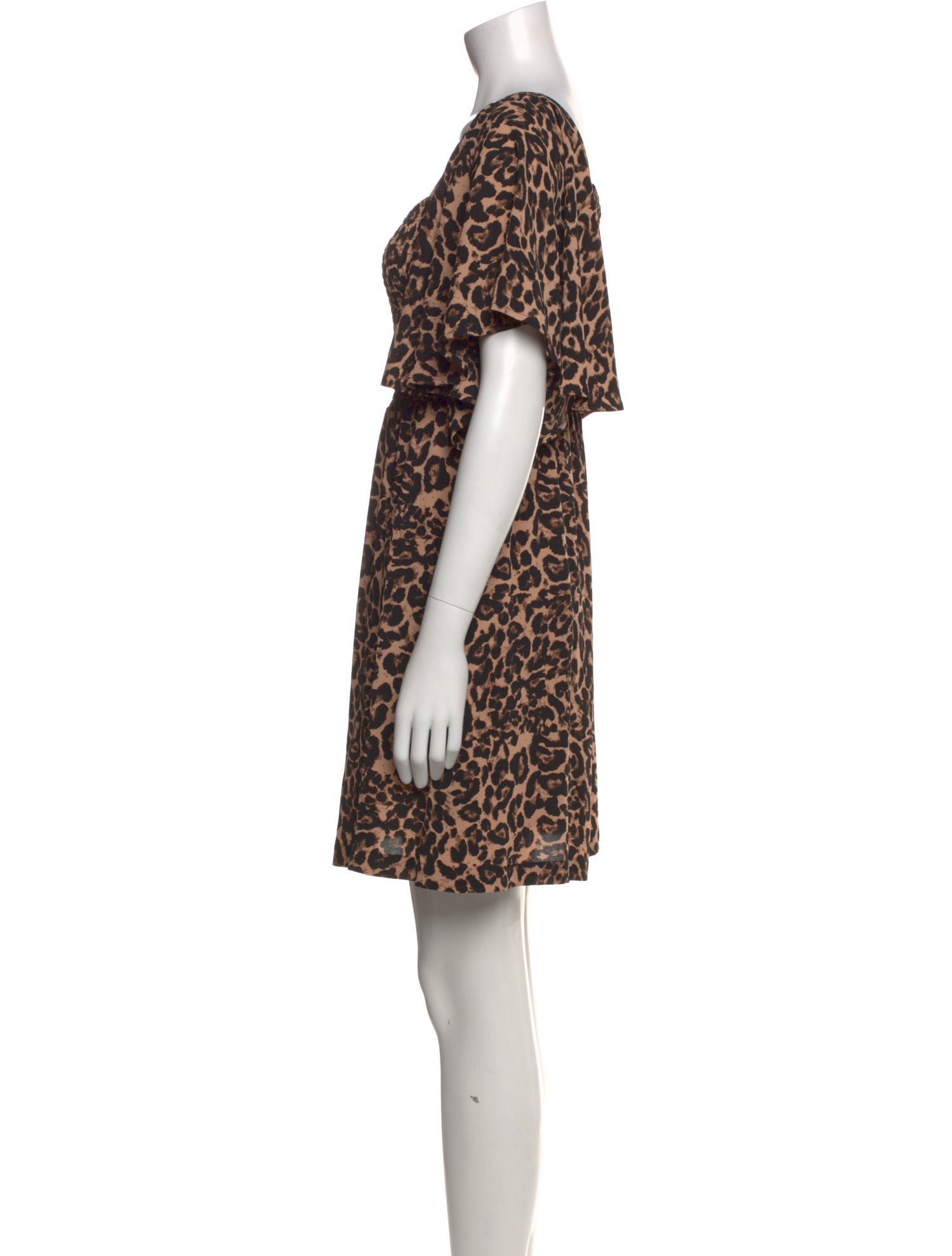 Baum und Pferdgarten Animal Print Mini Dress