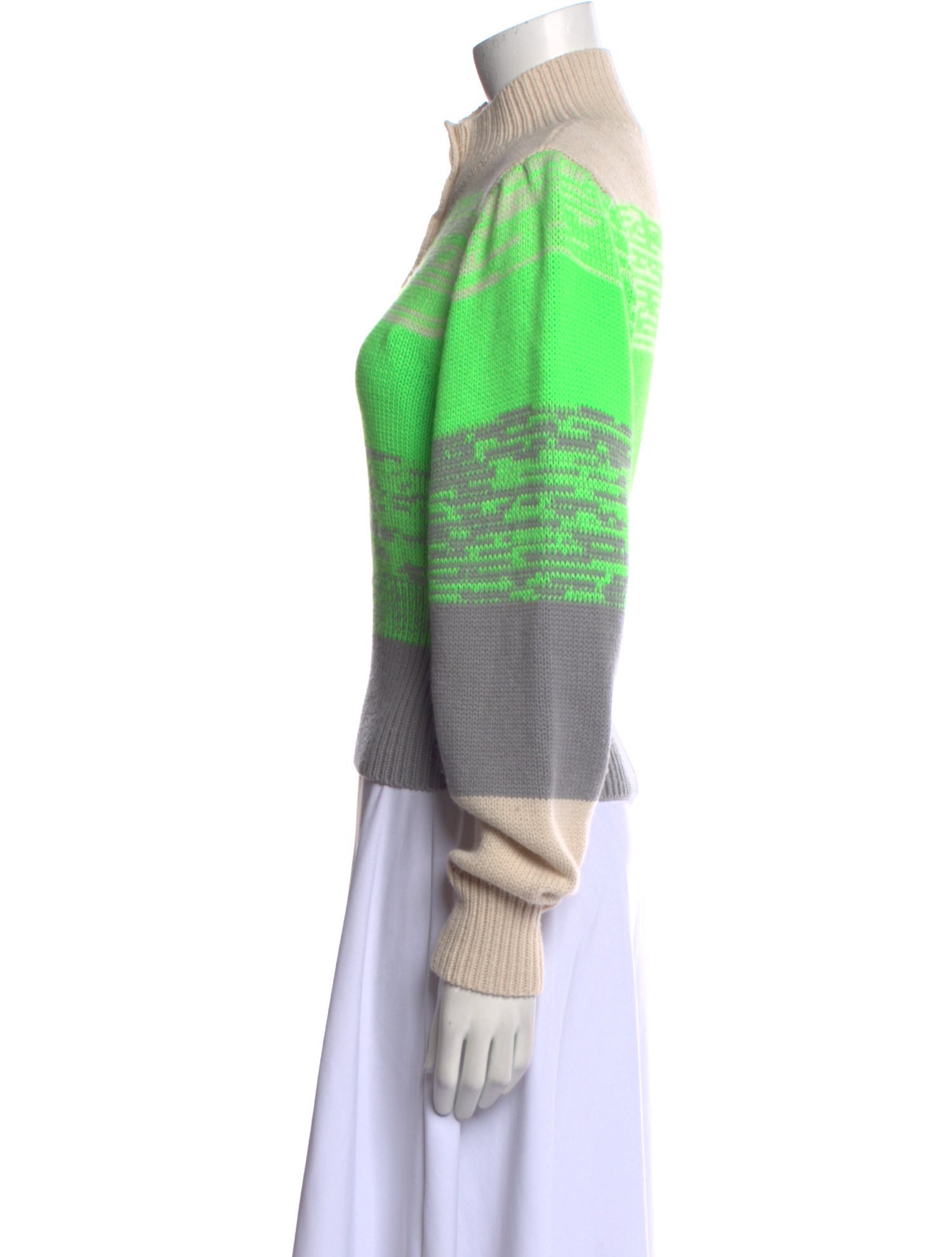 Baum und Pferdgarten Printed Mock Neck Sweater