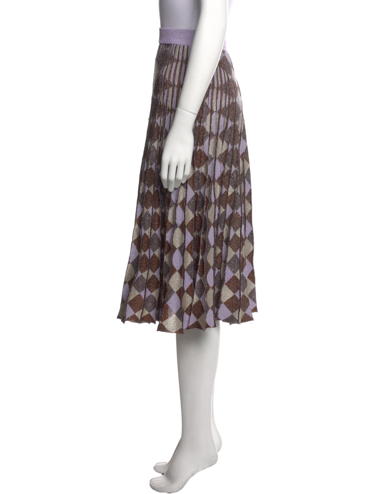 Baum und Pferdgarten Printed Knee-Length Skirt