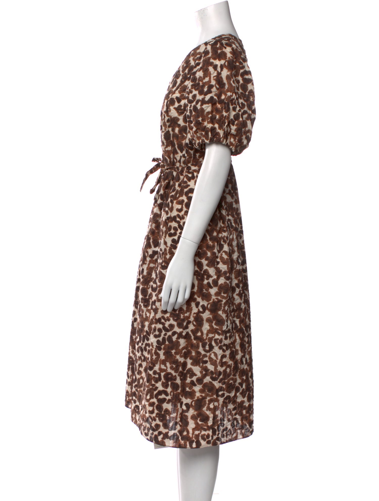 Baum und Pferdgarten Animal Print Knee-Length Dress