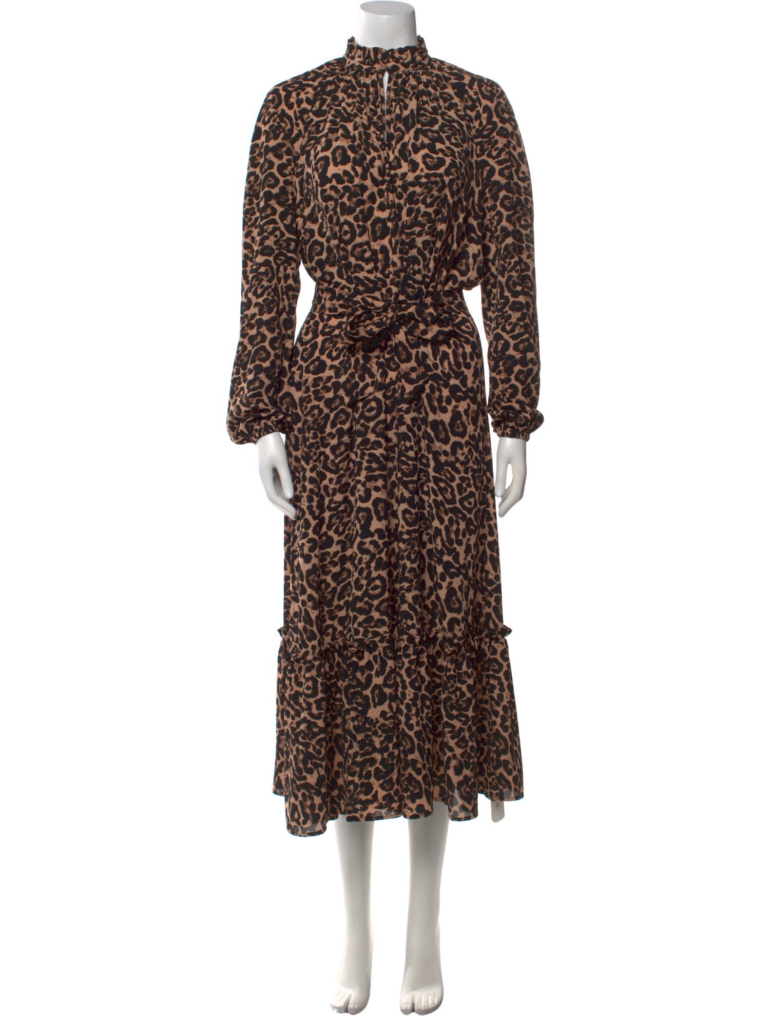 Baum und Pferdgarten Animal Print Long Dress