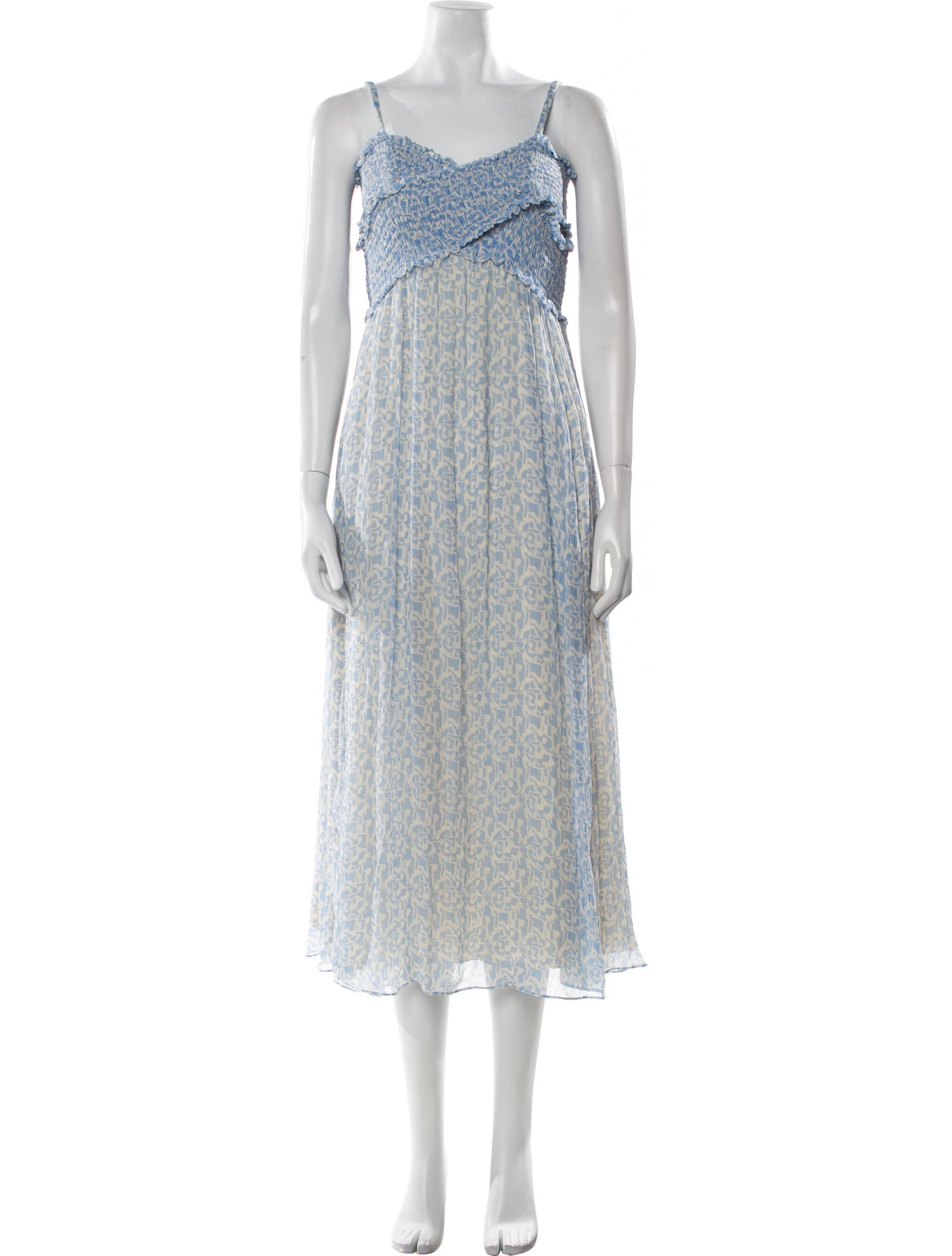 Baum und Pferdgarten Floral Print Midi Length Dress