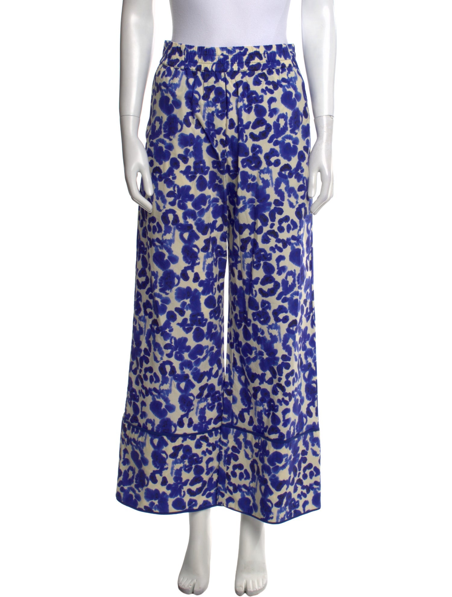 Baum und Pferdgarten Animal Print Wide Leg Pants