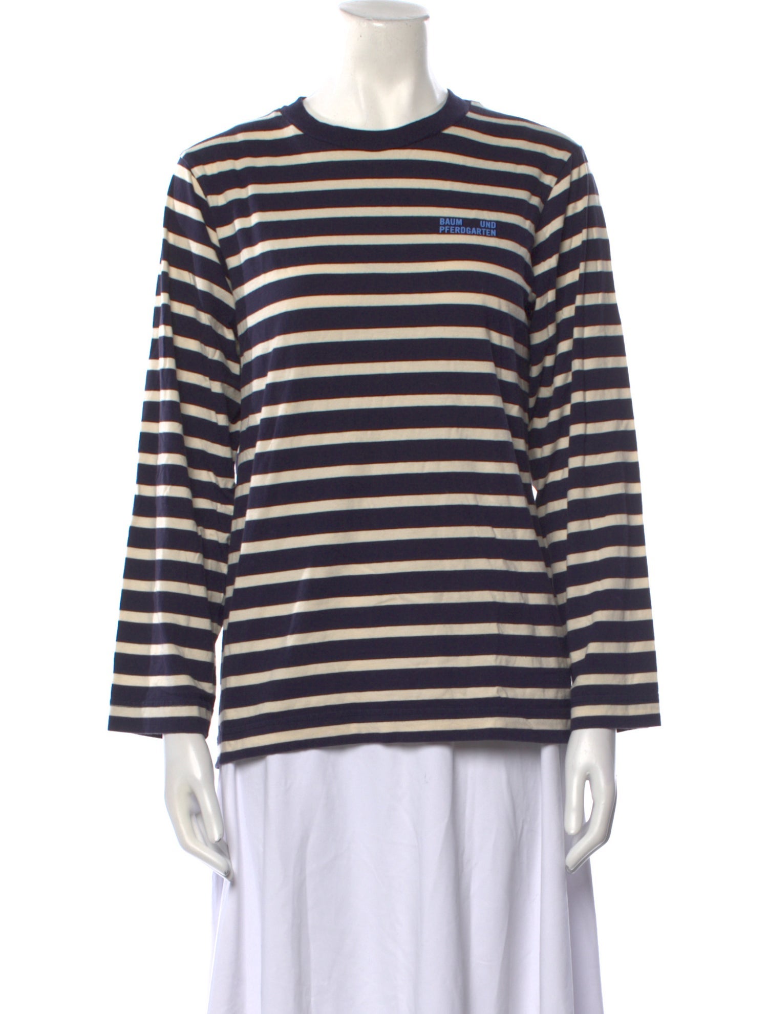 Baum und Pferdgarten Striped Crew Neck Top