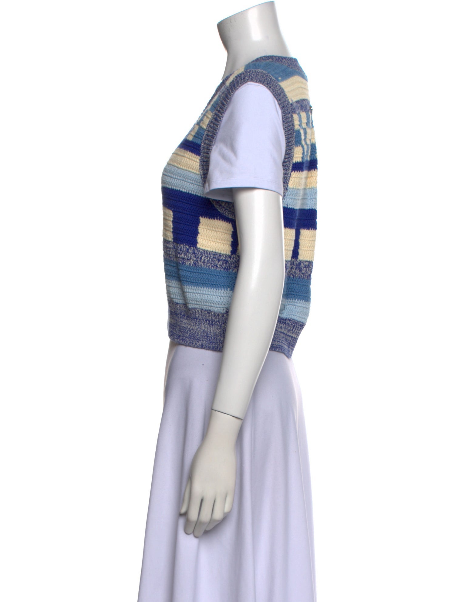 Baum und Pferdgarten Printed V-Neck Crop Top