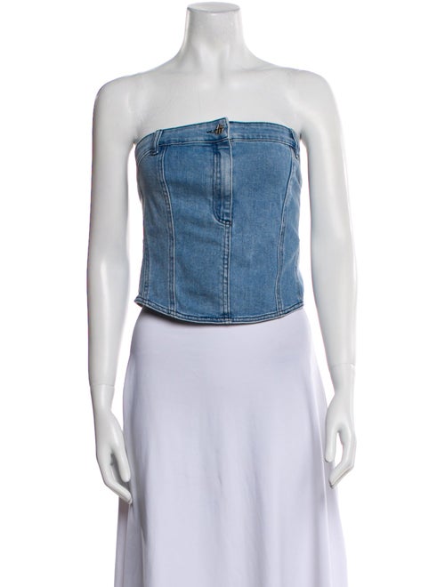 Baum und Pferdgarten Strapless Crop Top