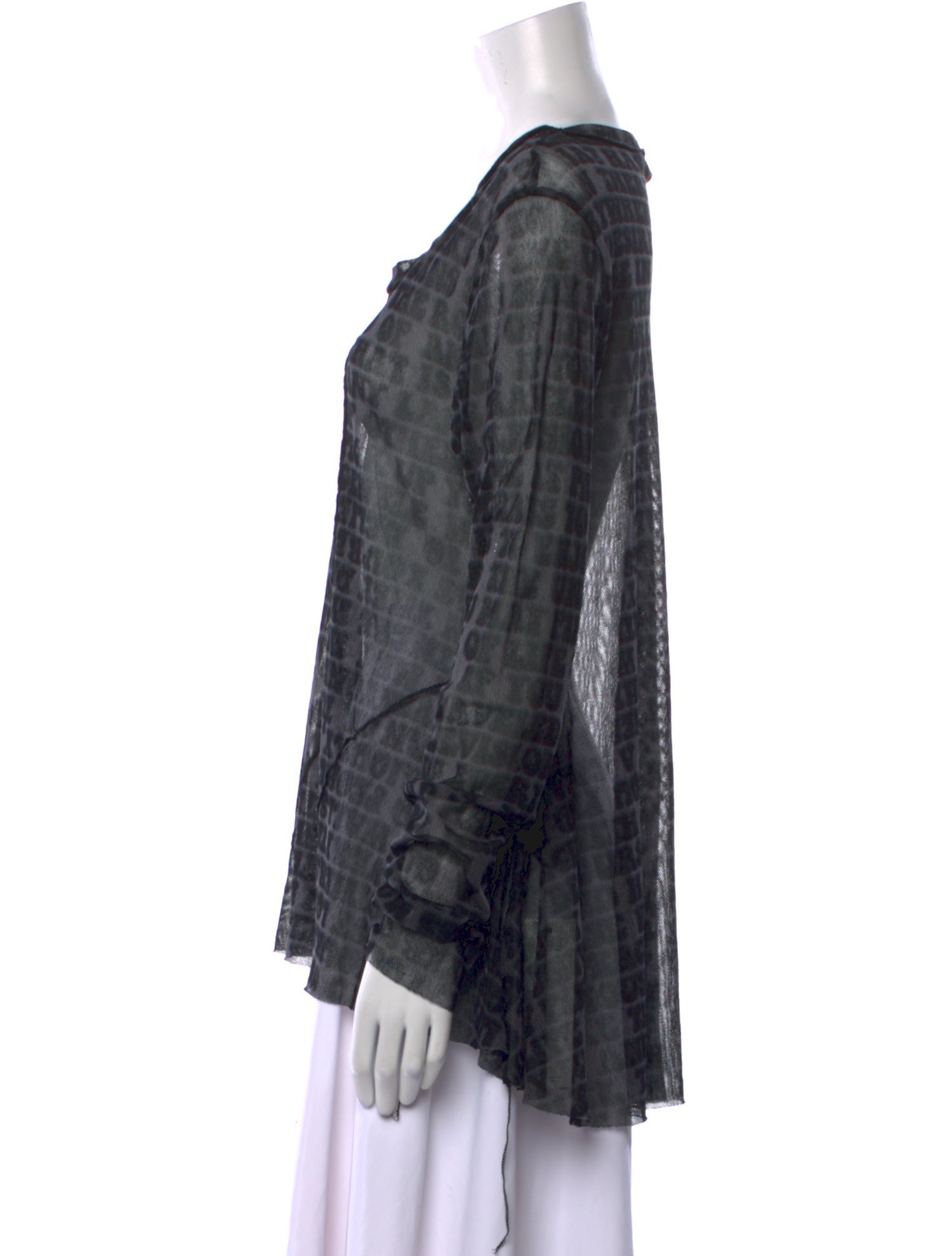 Baum und Pferdgarten Scoop Neck Long Sleeve Top