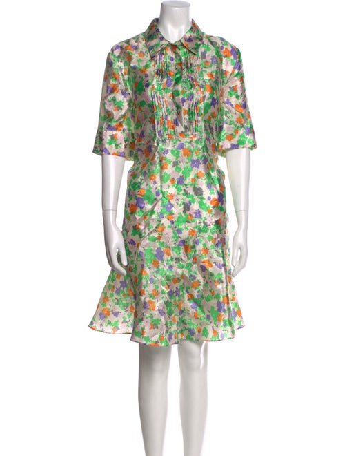 Baum und Pferdgarten Floral Print Knee-Length Dress