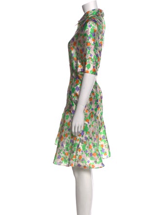 Baum und Pferdgarten Floral Print Knee-Length Dress