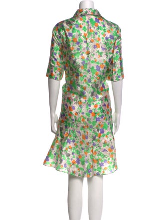 Baum und Pferdgarten Floral Print Knee-Length Dress