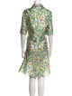 Baum und Pferdgarten Floral Print Knee-Length Dress
