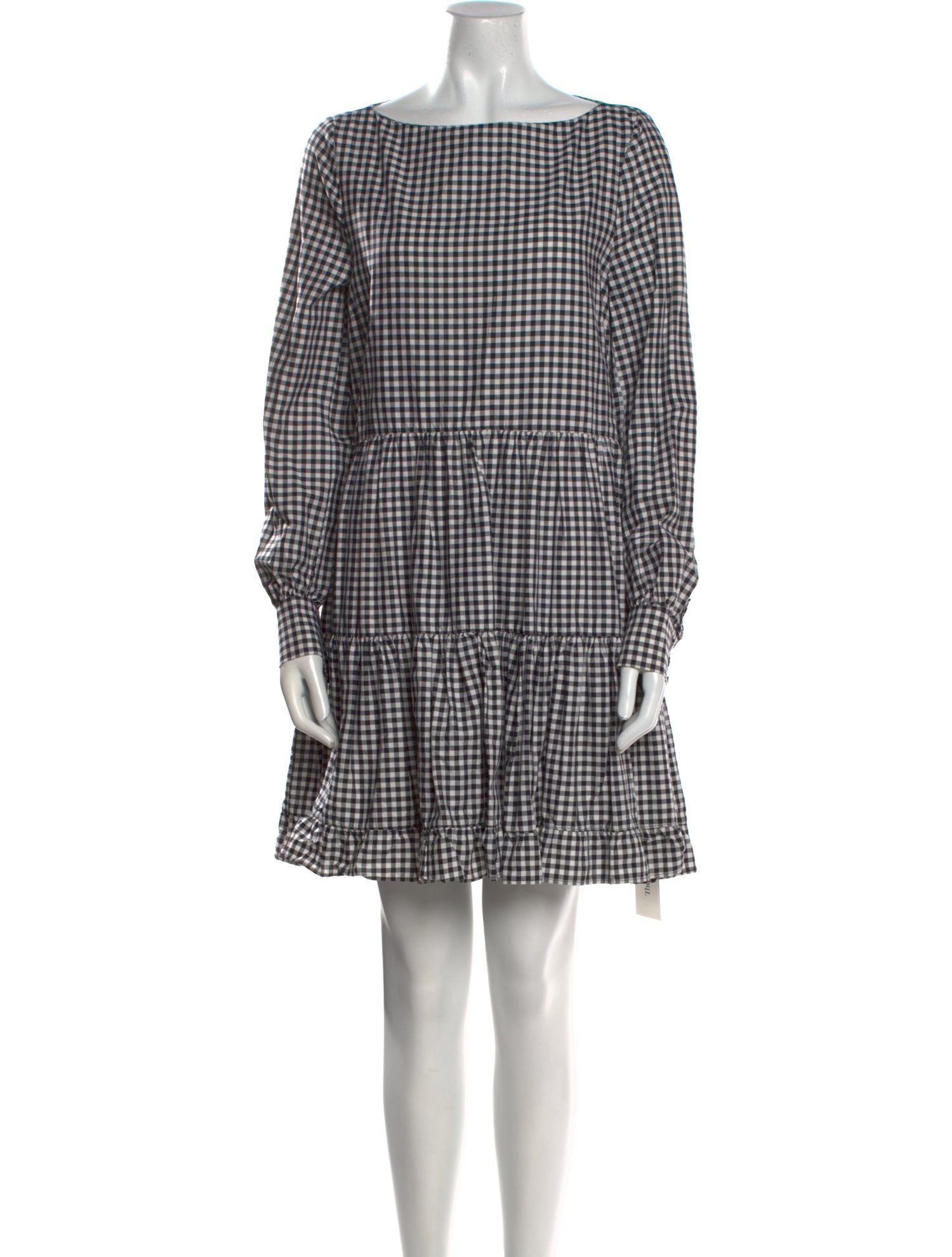 Baum und Pferdgarten Plaid Print Mini Dress