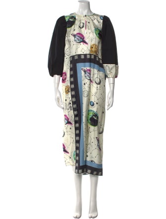 Baum und Pferdgarten Silk Long Dress