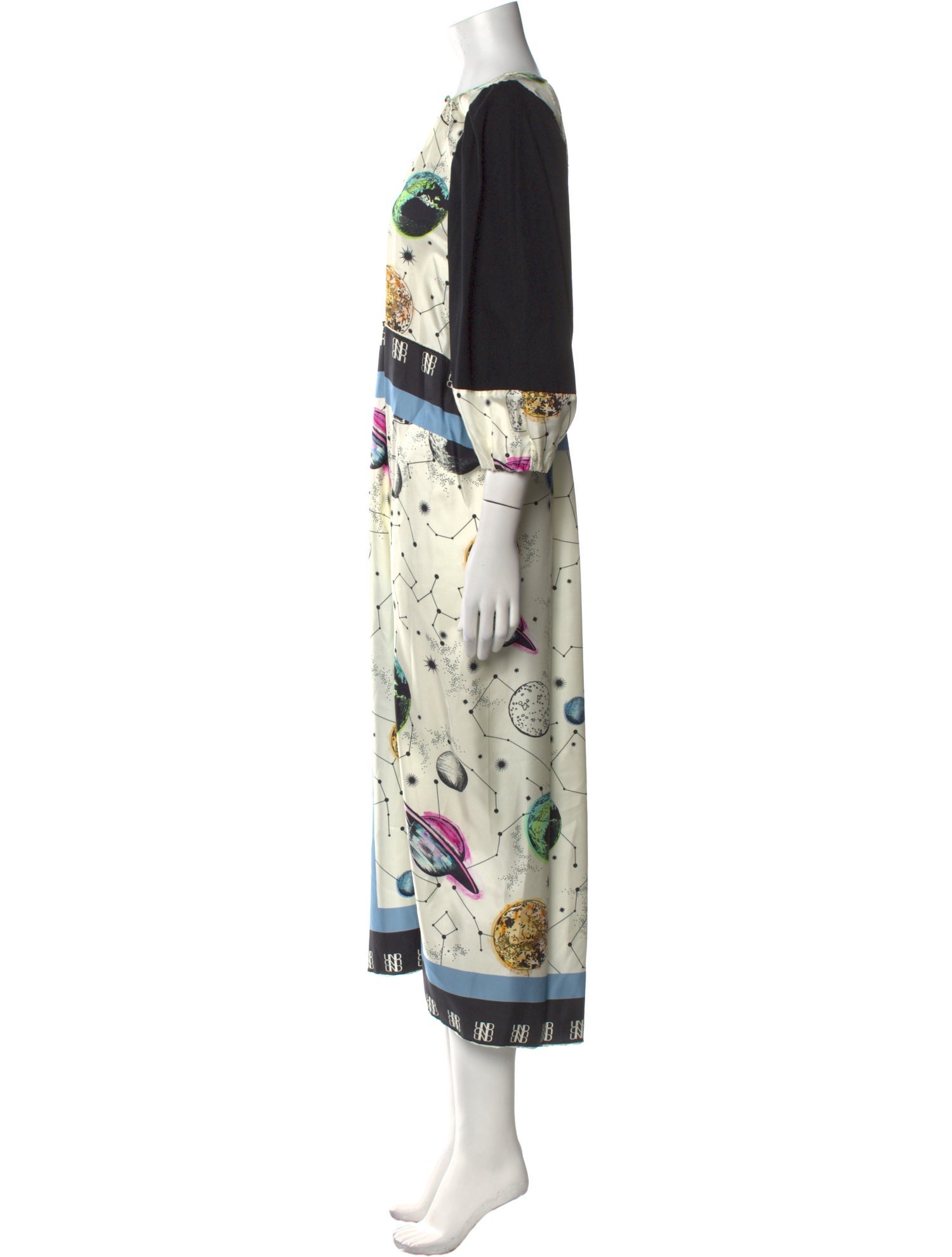 Baum und Pferdgarten Silk Long Dress