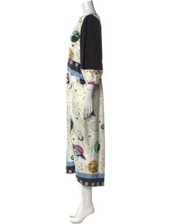 Baum und Pferdgarten Silk Long Dress