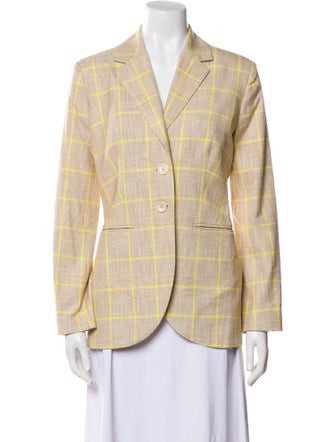 Baum und Pferdgarten Plaid Print Pantsuit