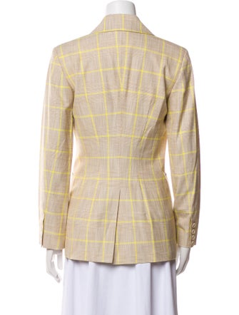 Baum und Pferdgarten Plaid Print Pantsuit