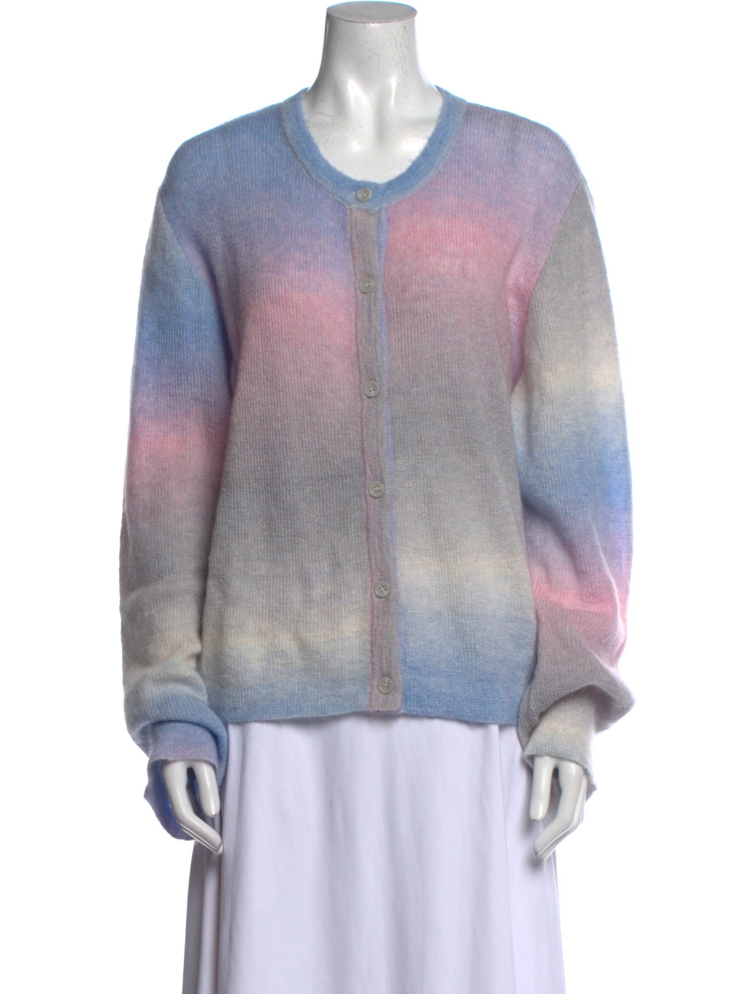 Baum und Pferdgarten Tie-Dye Print Scoop Neck Sweater w/ Tags