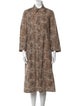 Baum und Pferdgarten Animal Print Midi Length Dress