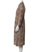 Baum und Pferdgarten Animal Print Midi Length Dress