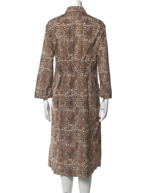 Baum und Pferdgarten Animal Print Midi Length Dress