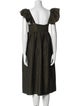 Baum und Pferdgarten Square Neckline Midi Length Dress