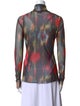 Baum und Pferdgarten Printed Turtleneck Blouse