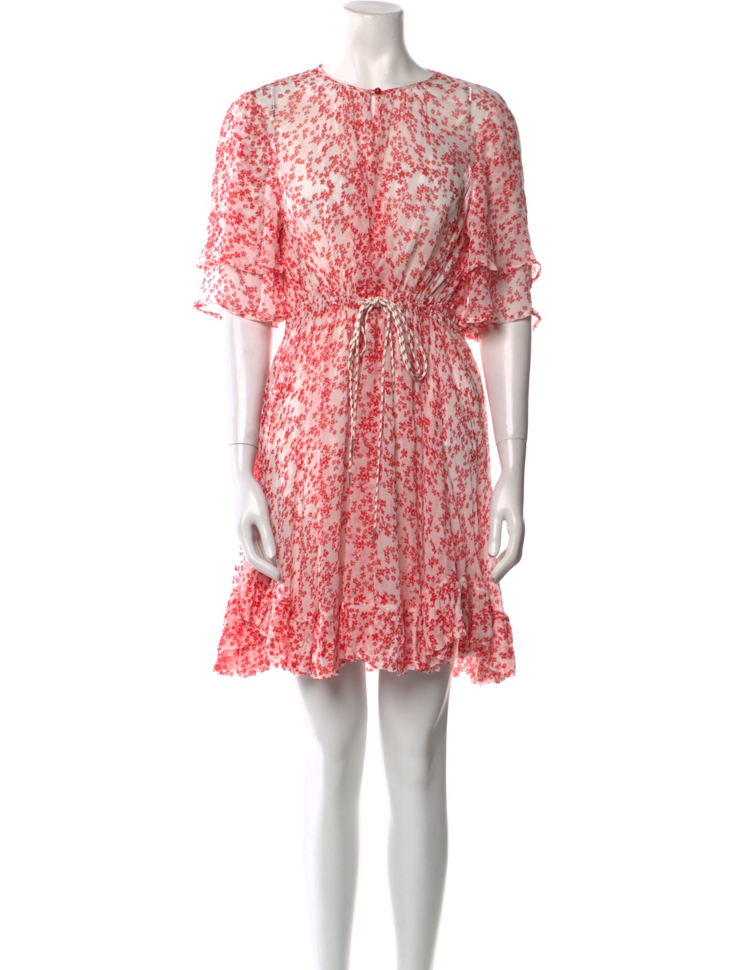Baum und Pferdgarten Floral Print Mini Dress