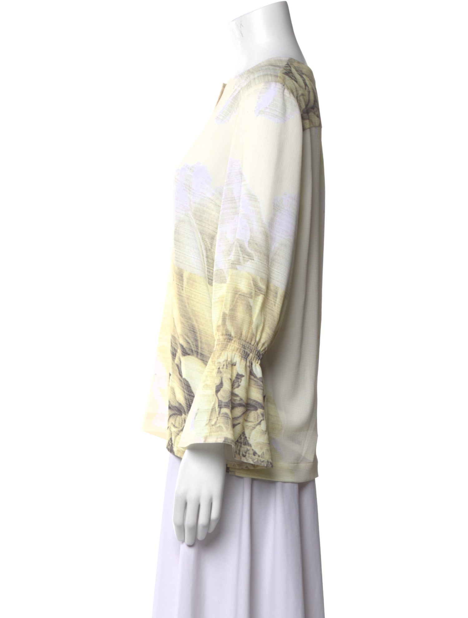 Baum und Pferdgarten Printed Bateau Neckline Blouse