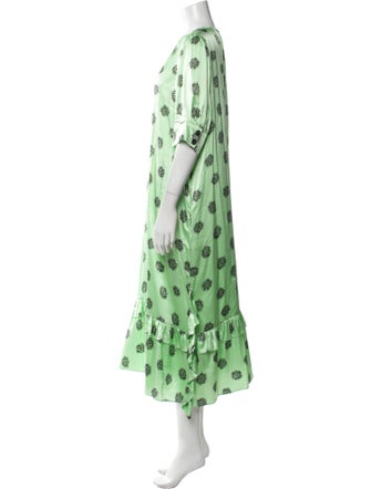 Baum und Pferdgarten Silk Long Dress