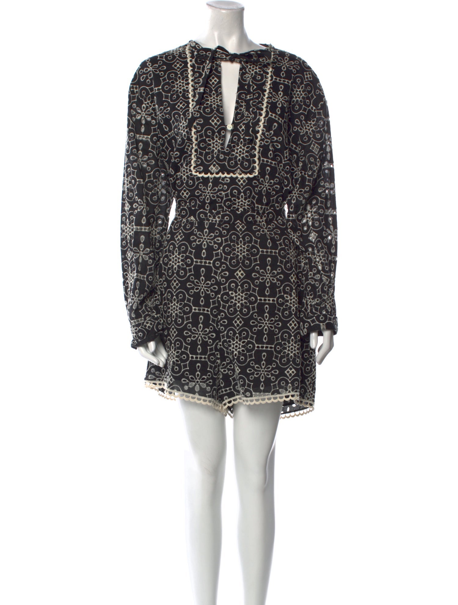 Baum und Pferdgarten Printed Crew Neck Romper