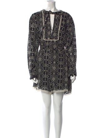 Baum und Pferdgarten Printed Crew Neck Romper