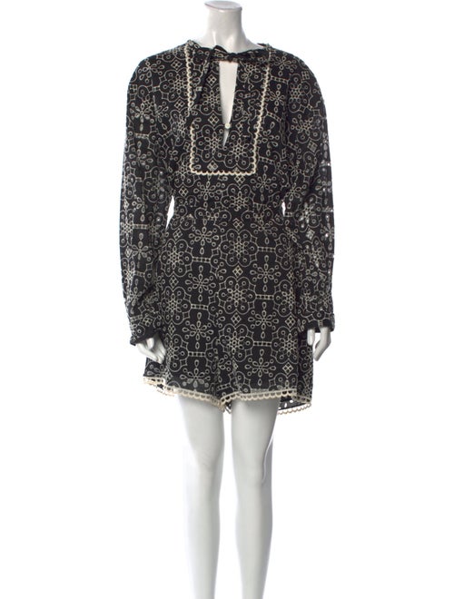 Baum und Pferdgarten Printed Crew Neck Romper