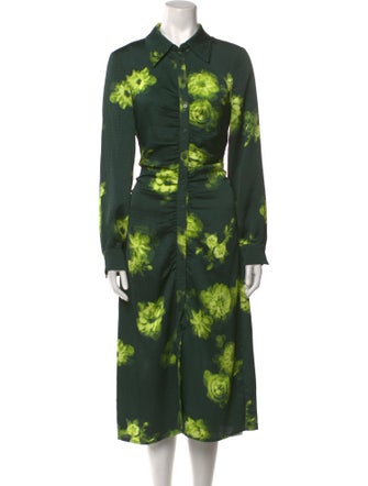Baum und Pferdgarten Floral Print Midi Length Dress
