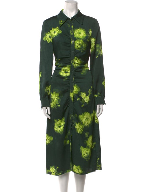 Baum und Pferdgarten Floral Print Midi Length Dress