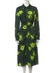 Baum und Pferdgarten Floral Print Midi Length Dress