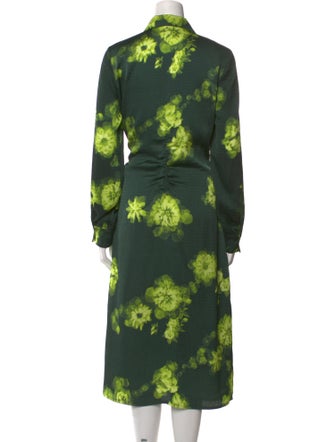 Baum und Pferdgarten Floral Print Midi Length Dress