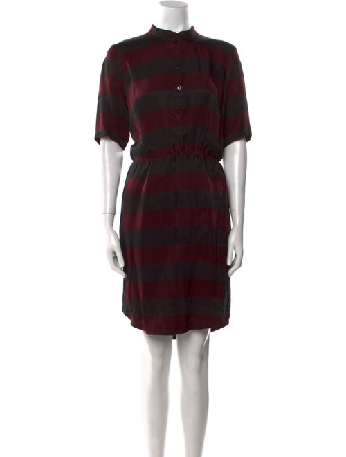 Baum und Pferdgarten Plaid Print Knee-Length Dress