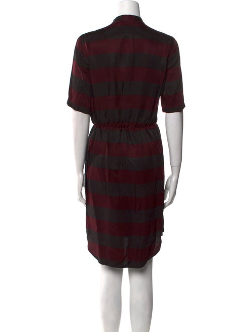 Baum und Pferdgarten Plaid Print Knee-Length Dress