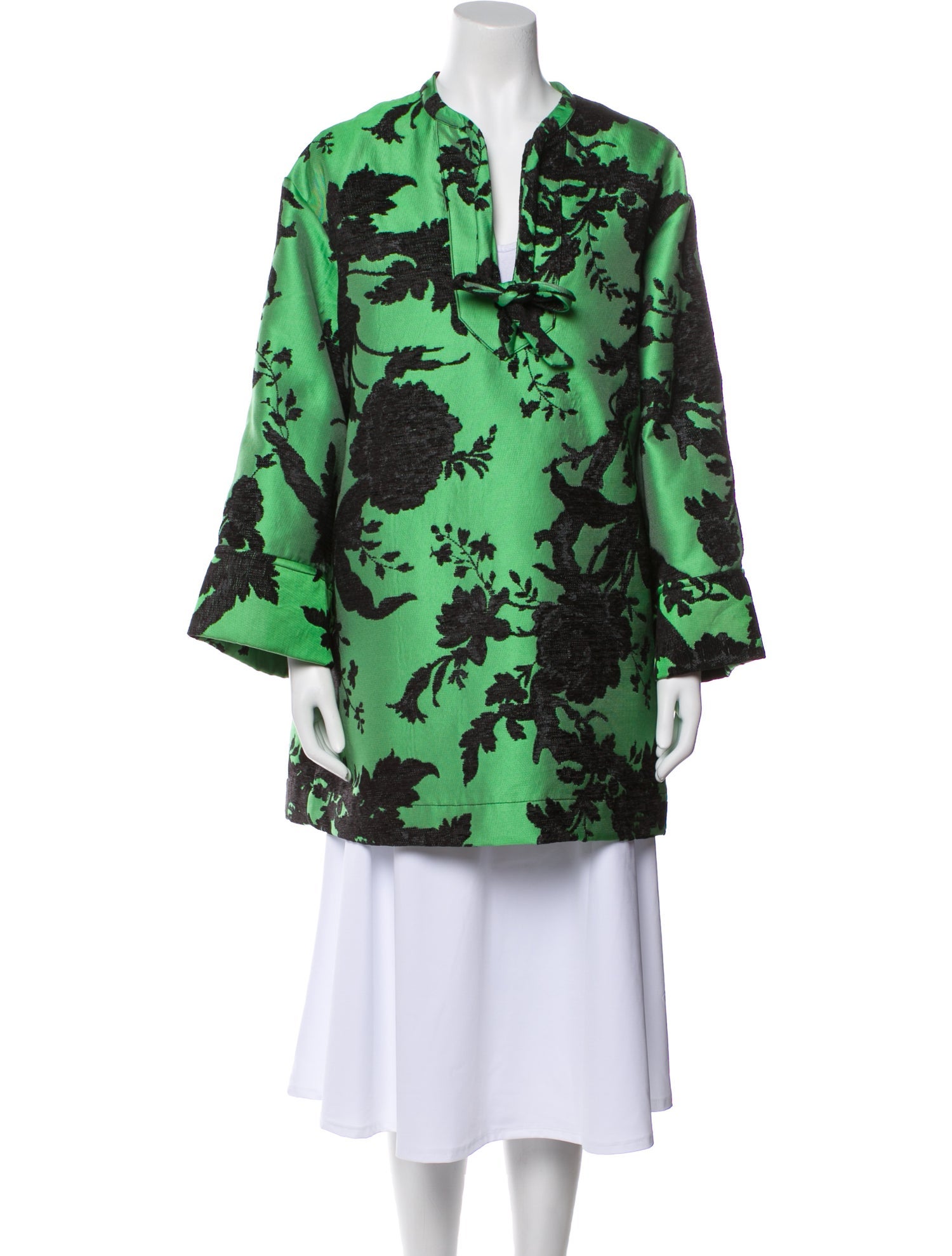 Baum und Pferdgarten Floral Print Coat
