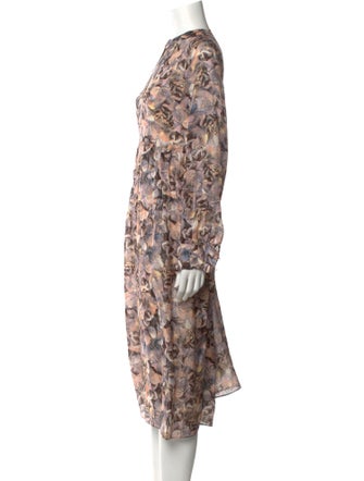 Baum und Pferdgarten Floral Print Midi Length Dress