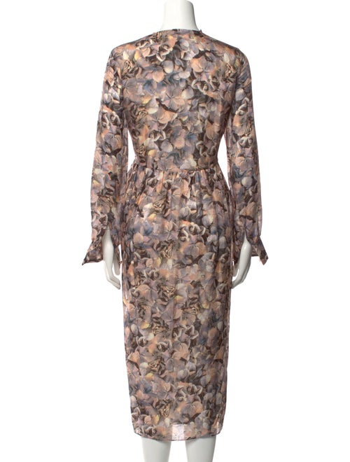 Baum und Pferdgarten Floral Print Midi Length Dress