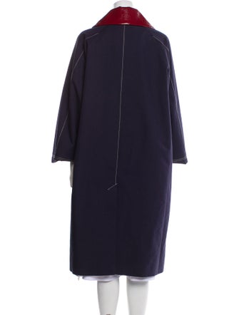 Baum und Pferdgarten Trench Coat